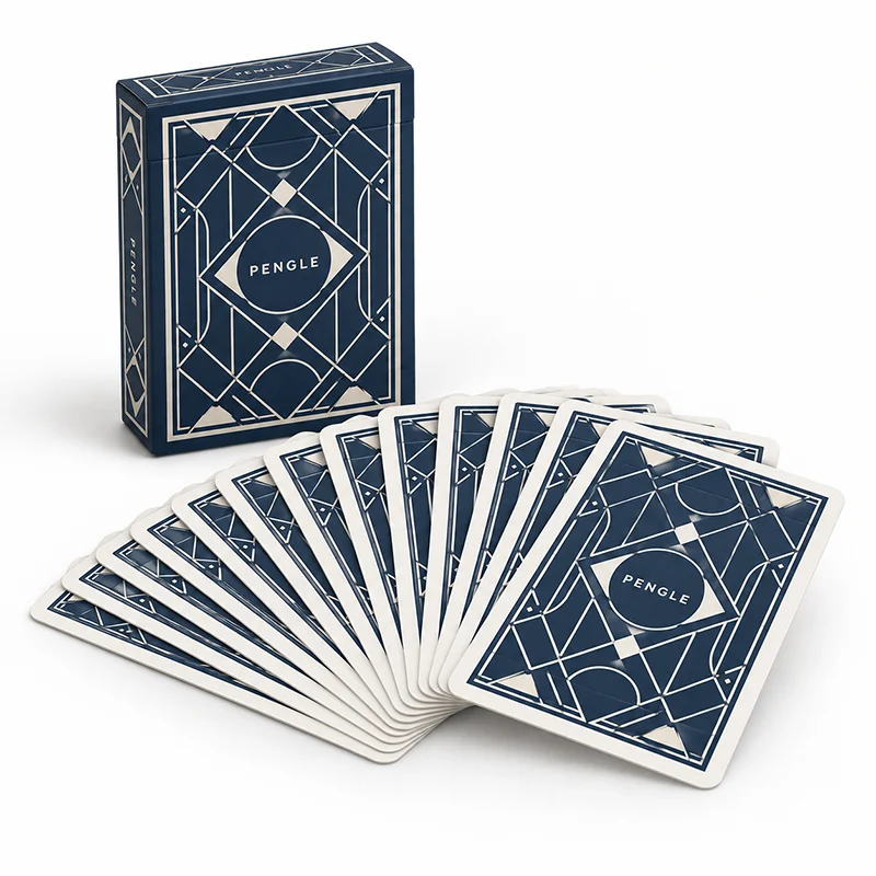 Custom Logo Playing Cards with Printed Tuck Box