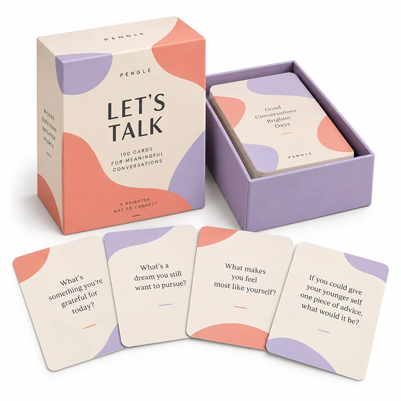 Custom Conversation and Party Game Cards